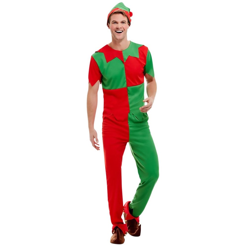 Christmas elf costume for men classic M