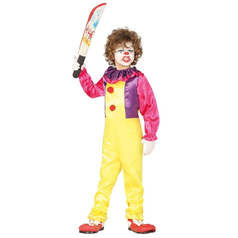 Colorful clown overall for children