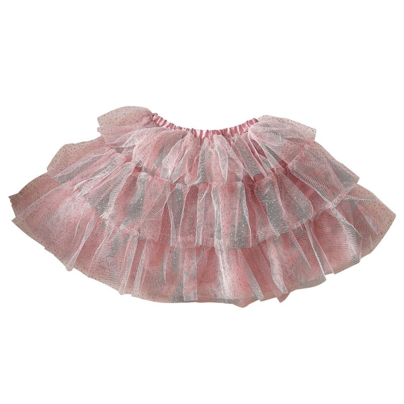 Glitter fairy princess tutu pink deluxe