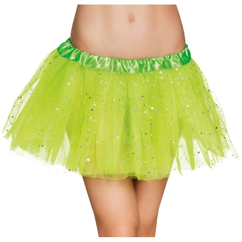 Green glitter tutu for women
