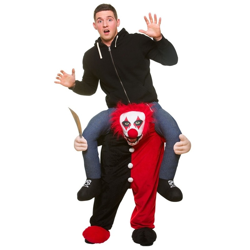 Horror clown Augustin piggyback costume