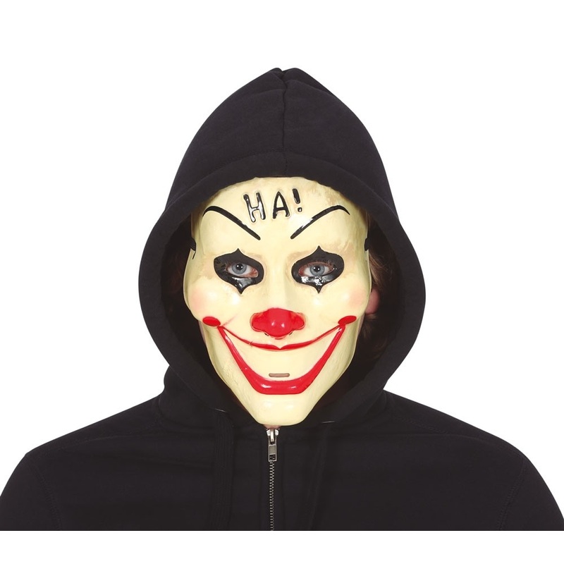 Horror clown mask