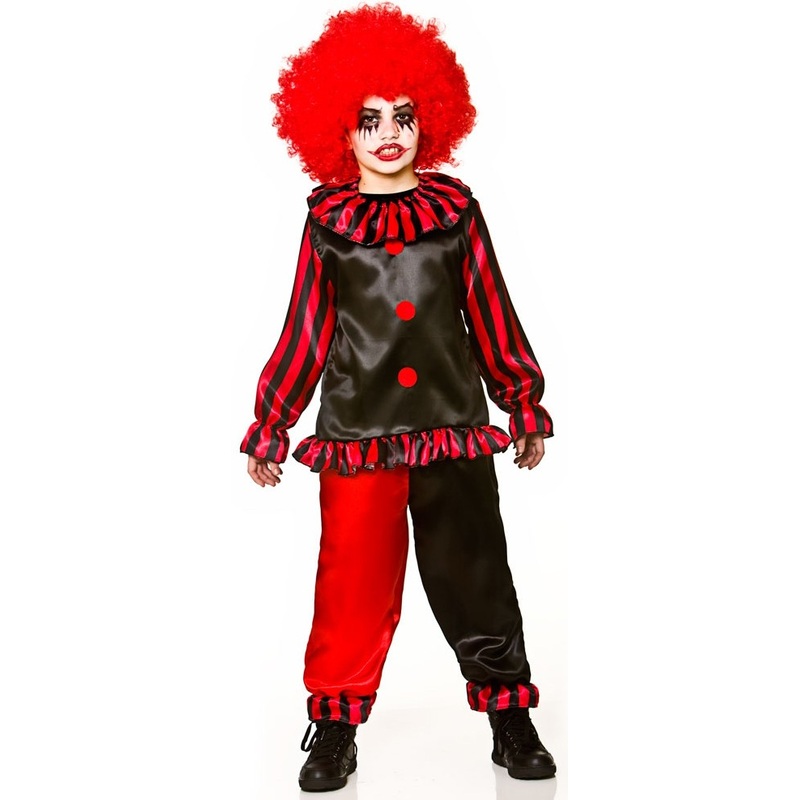 Horror Psycho Clown Child Costume M