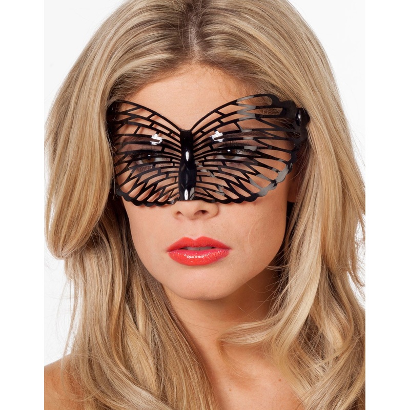 Lamellae party glasses in butterfly shape