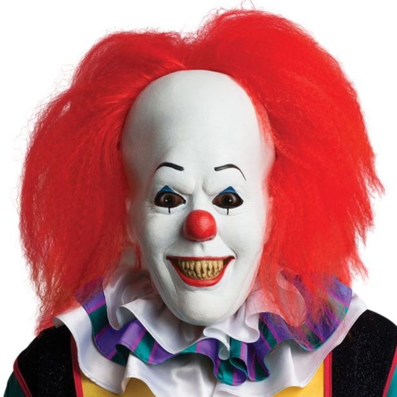 Pennywise Premium latex mask with hair
