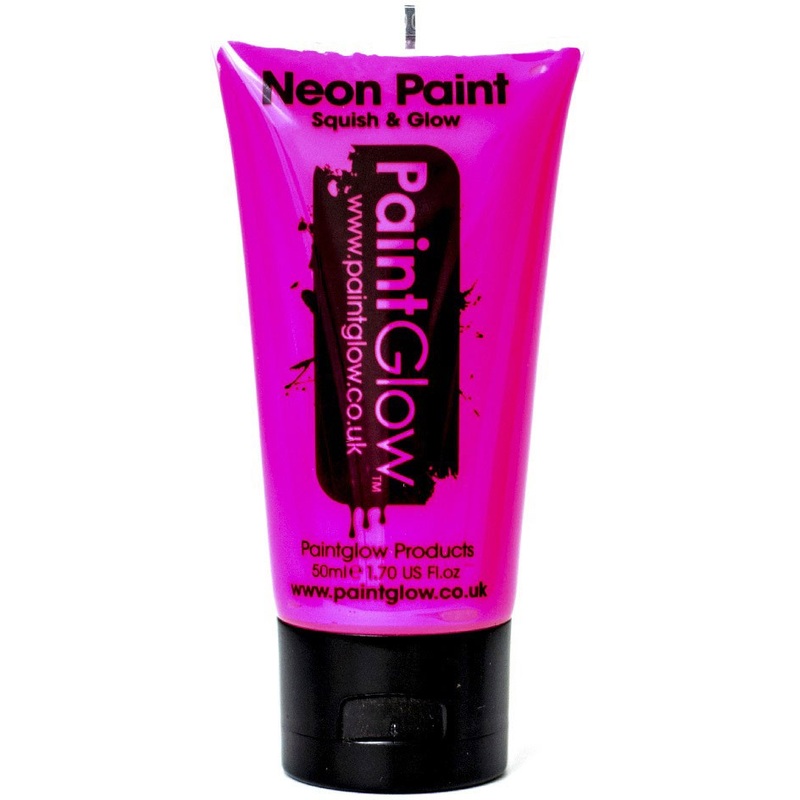 Pink UV body & face paint 50ml