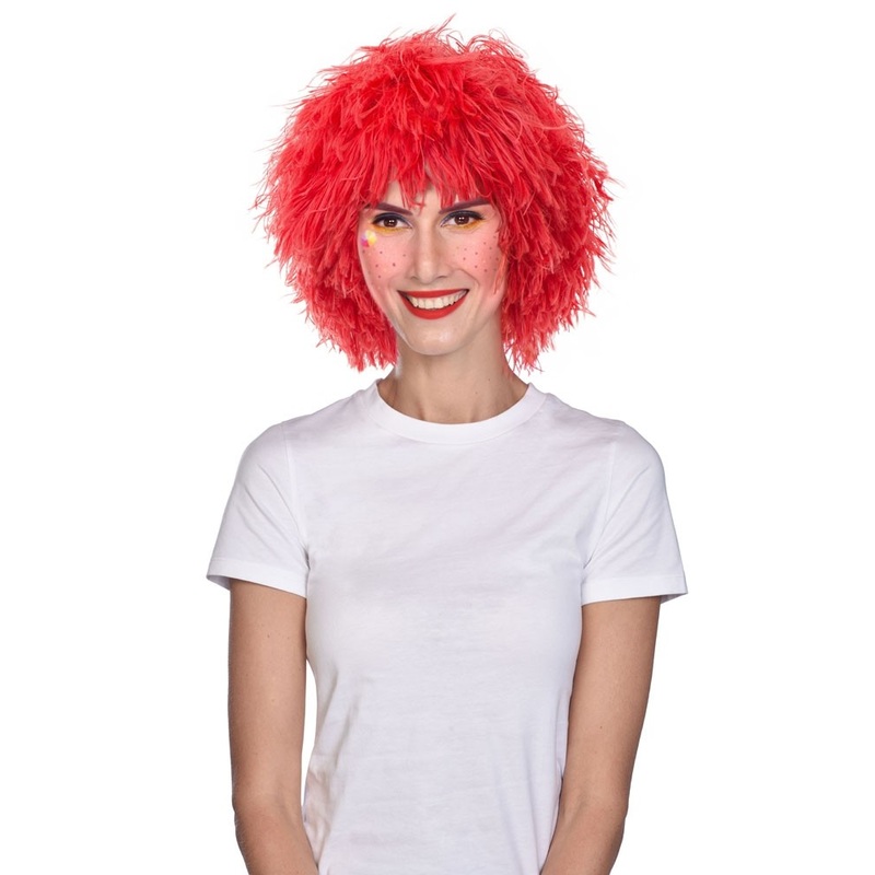 Red hair wig for adults