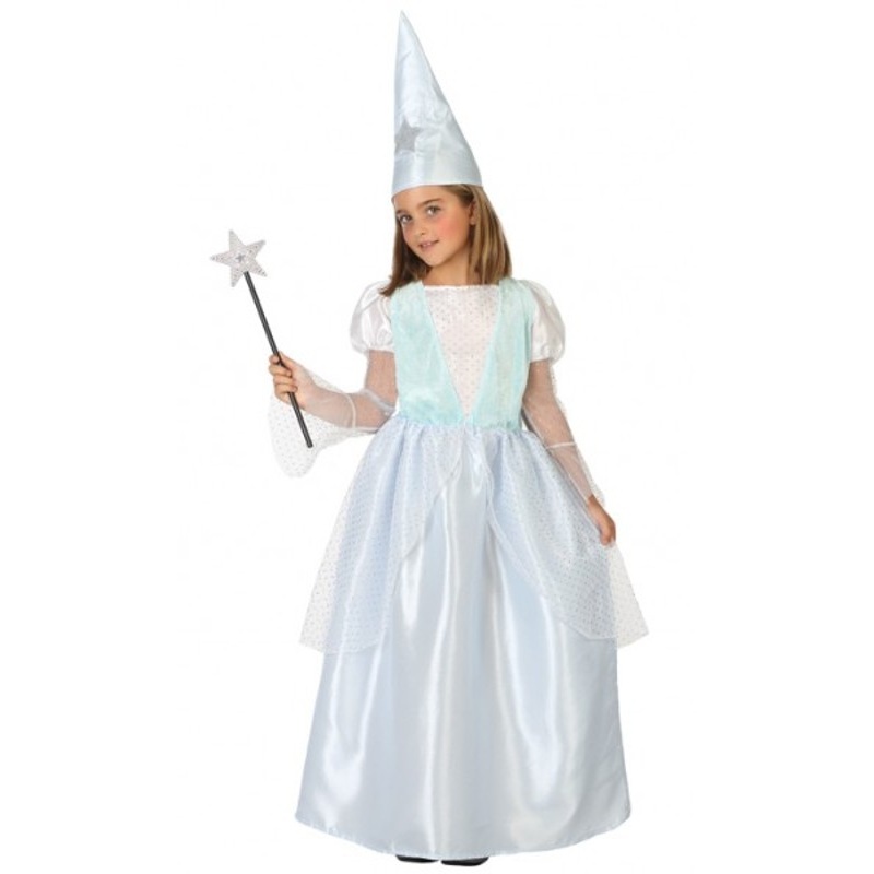 Sky blue fairy child costume