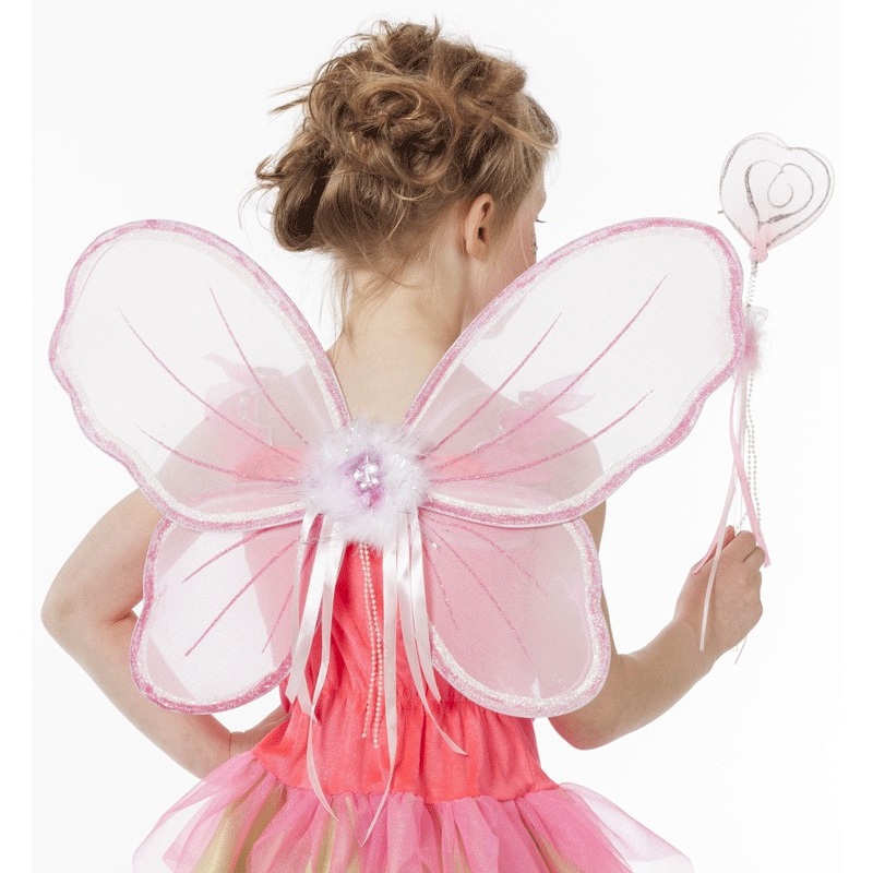 Tender children's butterfly wings