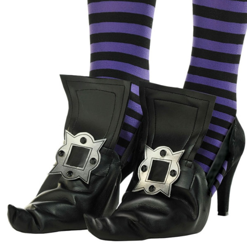 Witches shoe covers for children
