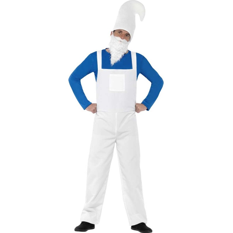 Blue dwarf Bertram men's costume S