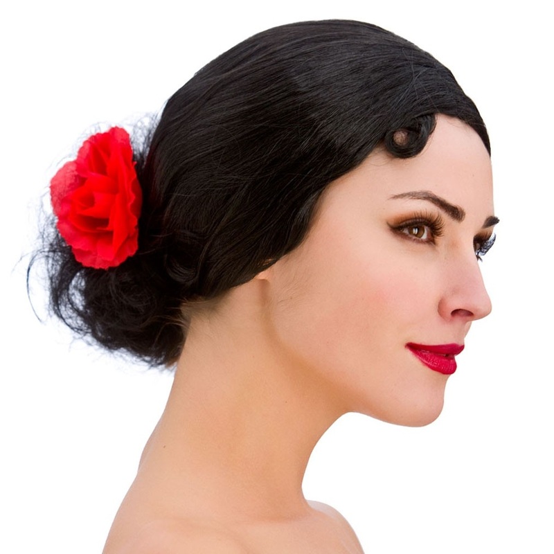 Classic Spanish Seorita Wig