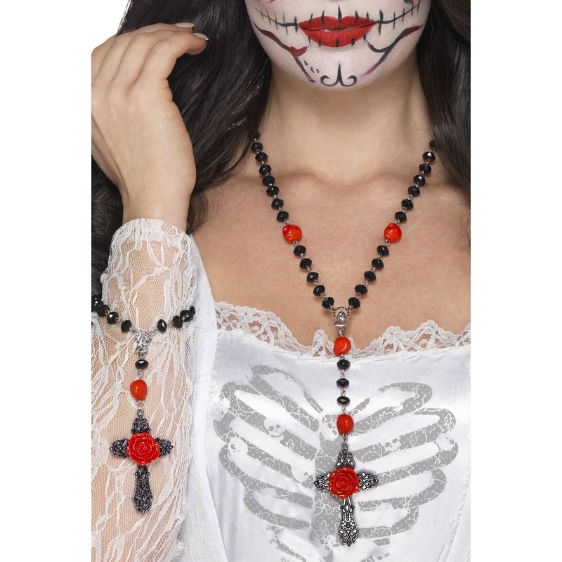 Day of the dead jewelry set 2 pieces