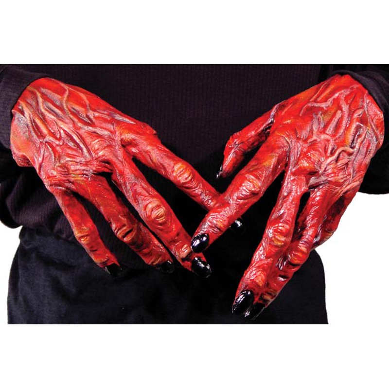 Demon devil gloves for men