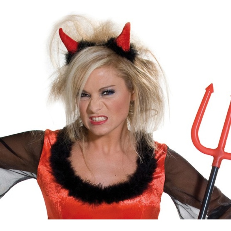 Devil horns headband adults / children