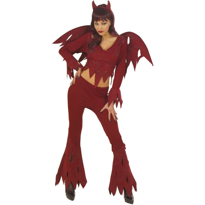 Devil ladies tassy costume S