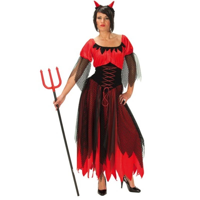 Devil woman dress costume 36