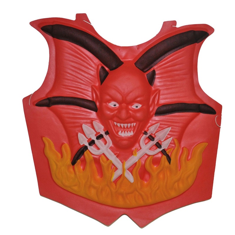 Devilish breastplate for adults