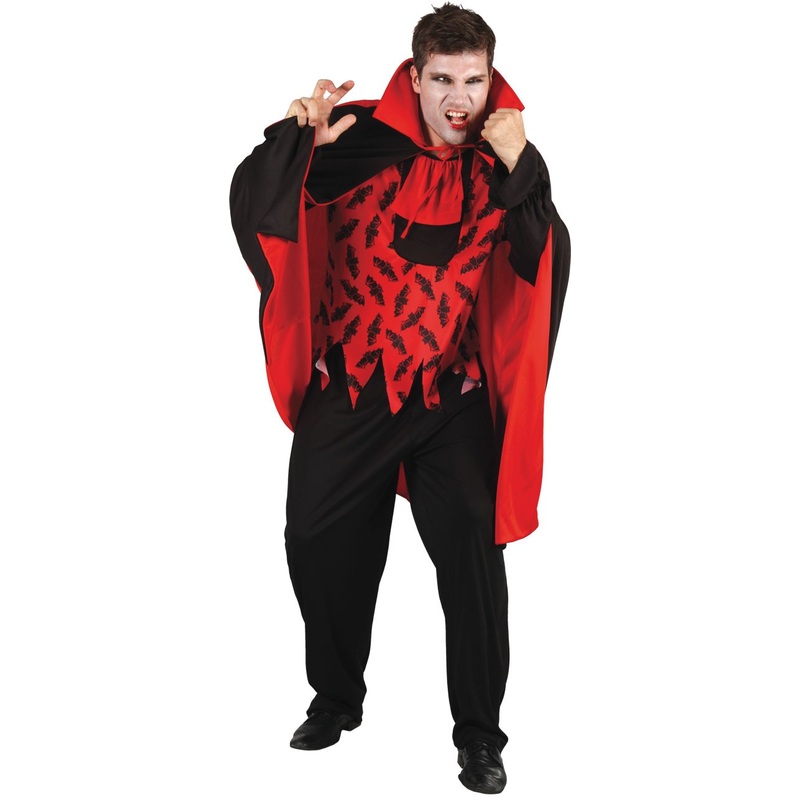 Dracula bat vampire costume men