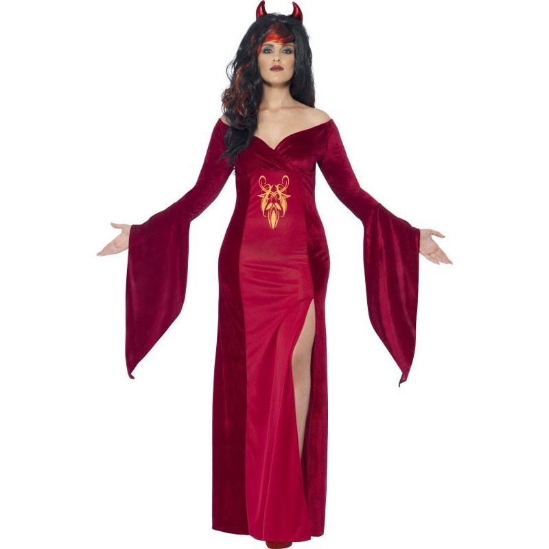Elegant devil bride mania ladies costume L