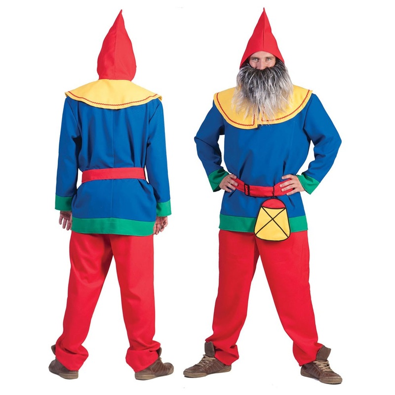 Gunther garden gnome men's costume 48-50