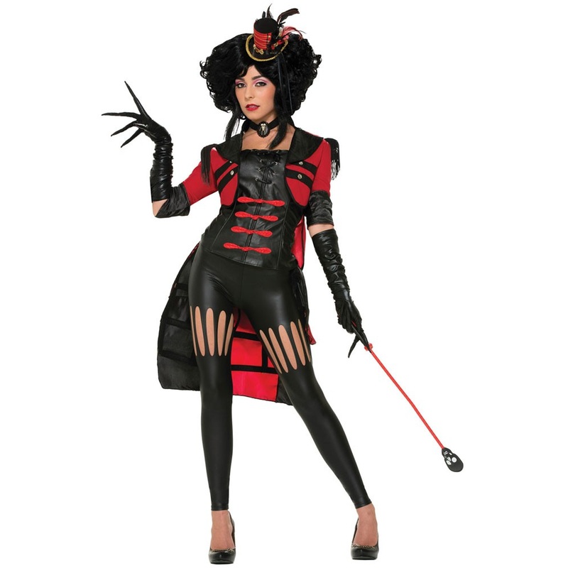 Horror circus tamer sexy ladies costume