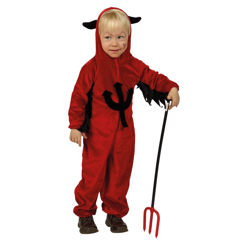 Jump In Your Devil Suit Child Costume Red 92