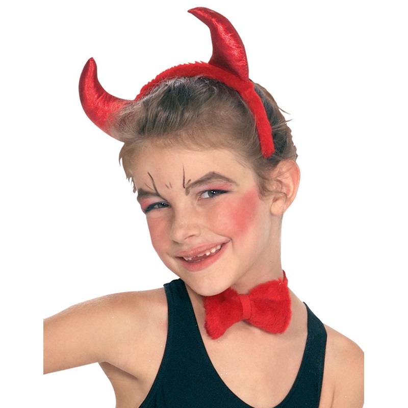 Red children's devil horns