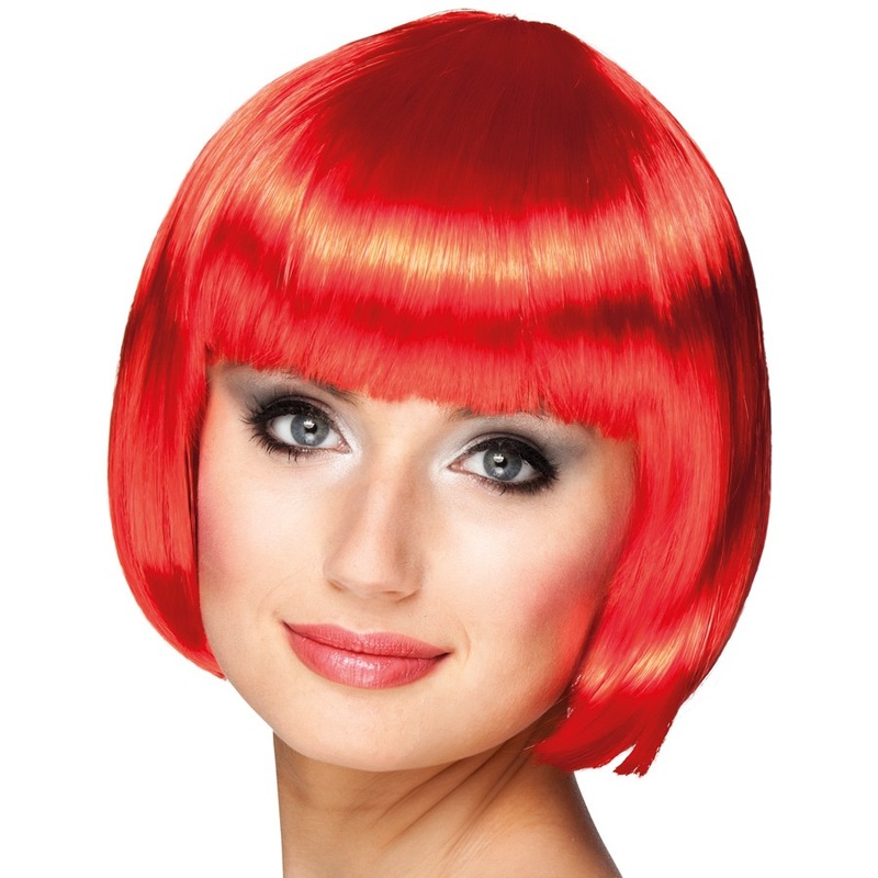 Red Jelly Belly wig
