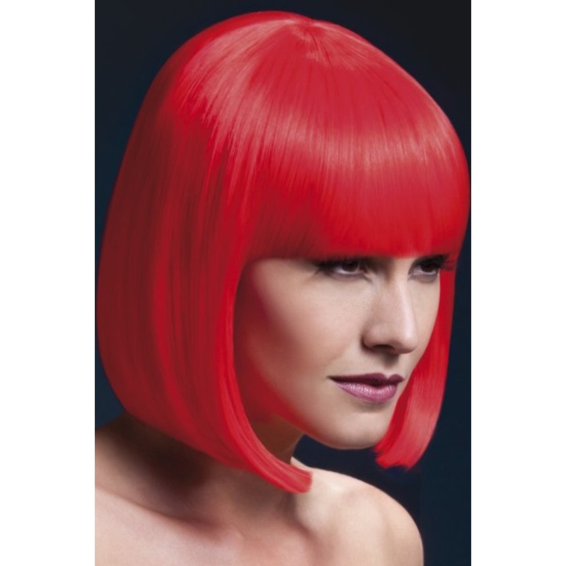 Samara pony wig in red
