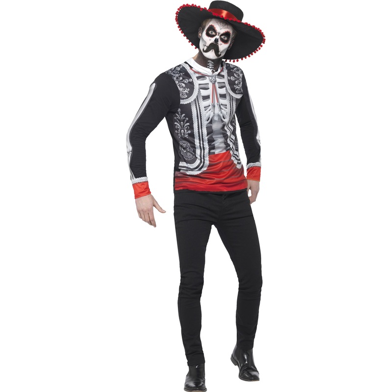 Alejandro Day of the Dead men's costume S
