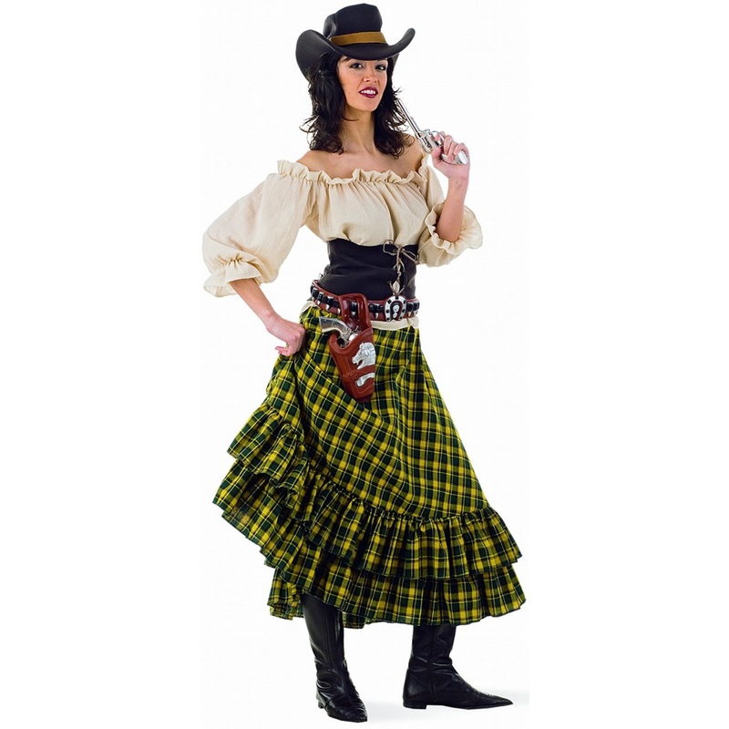 Country Salloon Lady ladies costume S