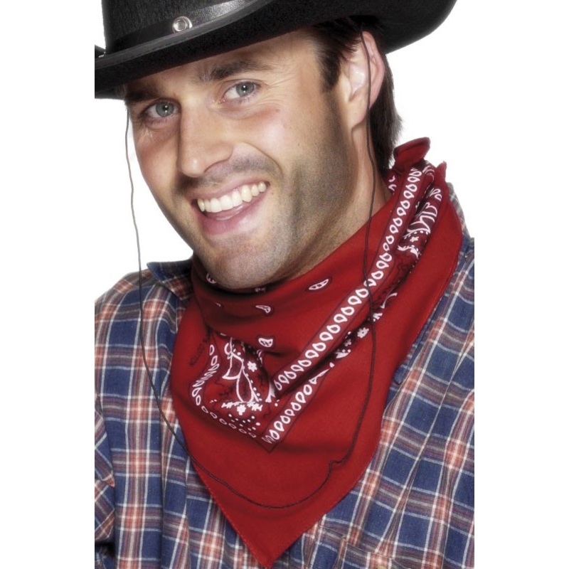 Cowboy scarf red