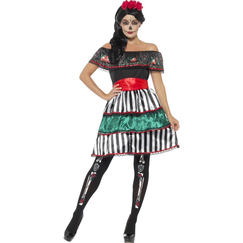Day of the Dead Jeanette ladies costume S