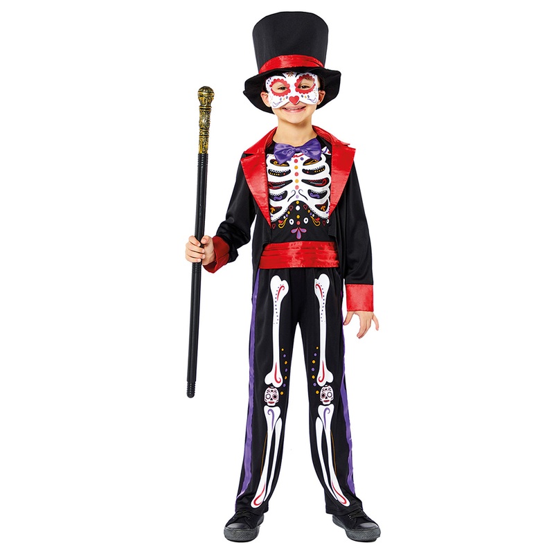 Day of the Dead kids costume