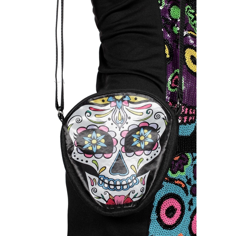 Dia De Los Muertos skull bag