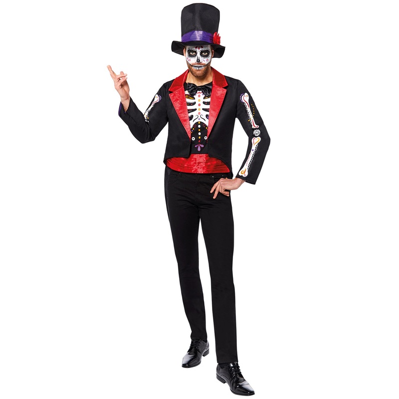 Mister Day of the Dead men's costume M