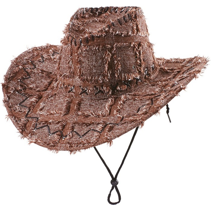 Patch-look cowboy hat Django
