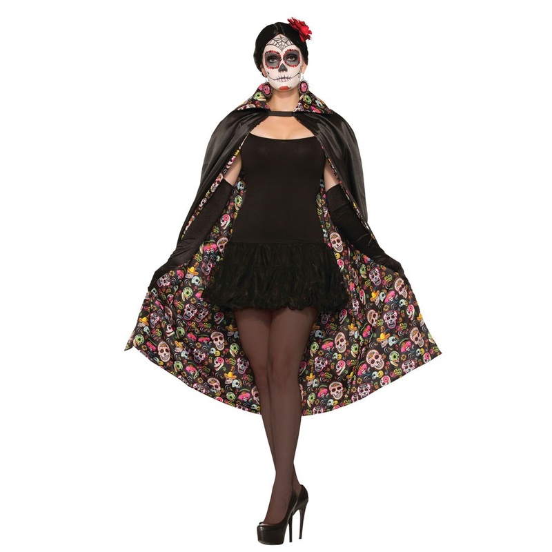Skull fiesta cape