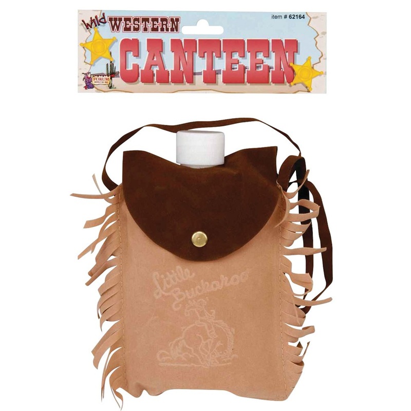 Western canteen with fringes