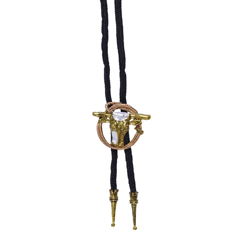 Western chain with lasso and bull head