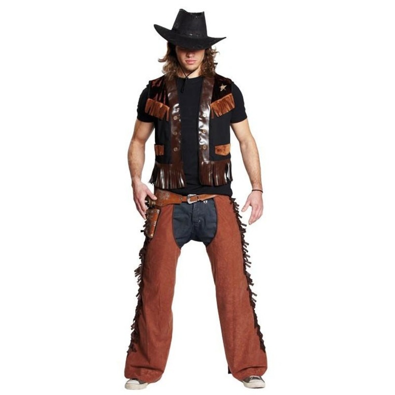 Western vest men 48