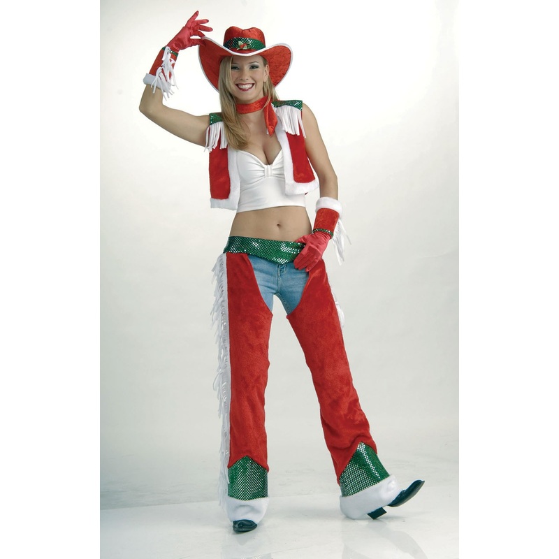Winter cowgirl ladies costume