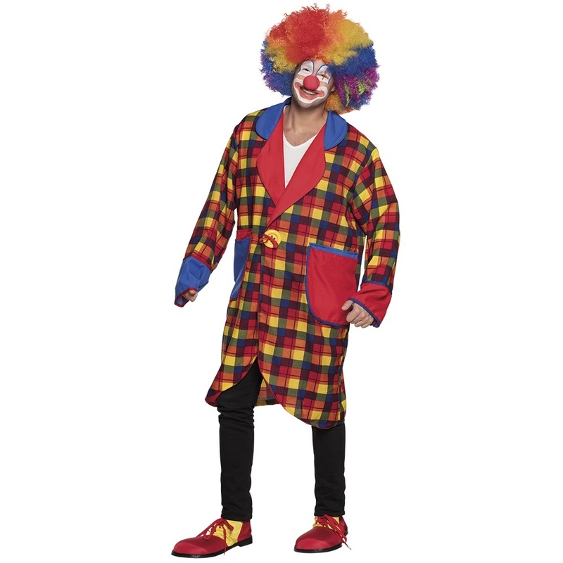 Beppos clown coat checked