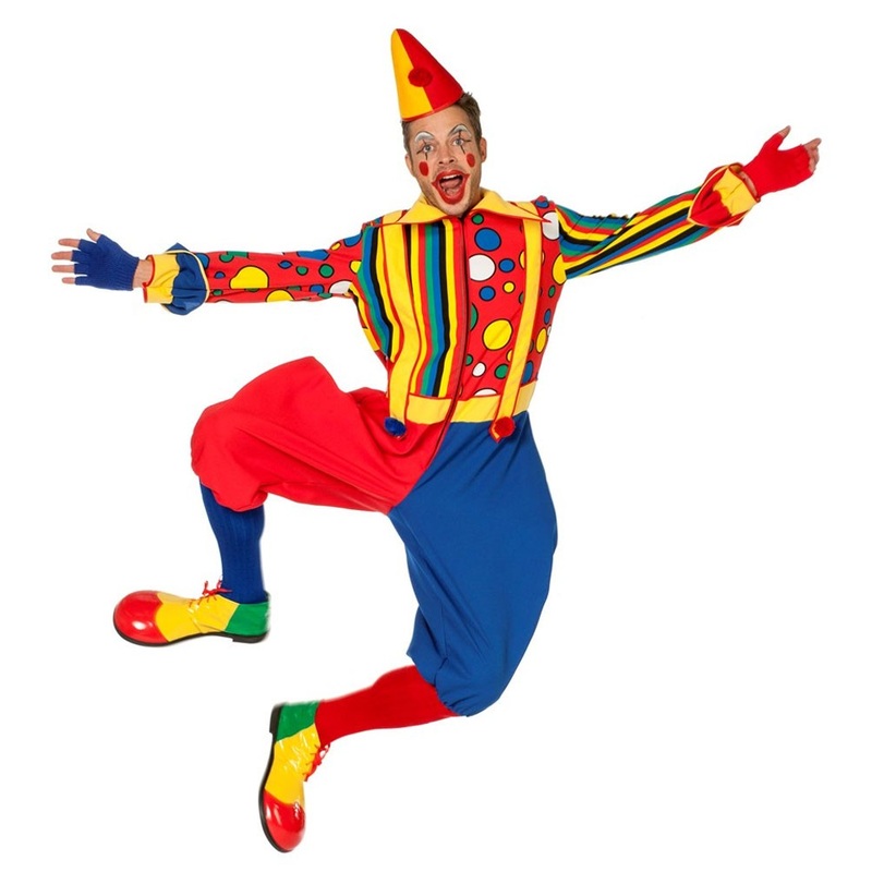 Clown Bobby men's costume 48
