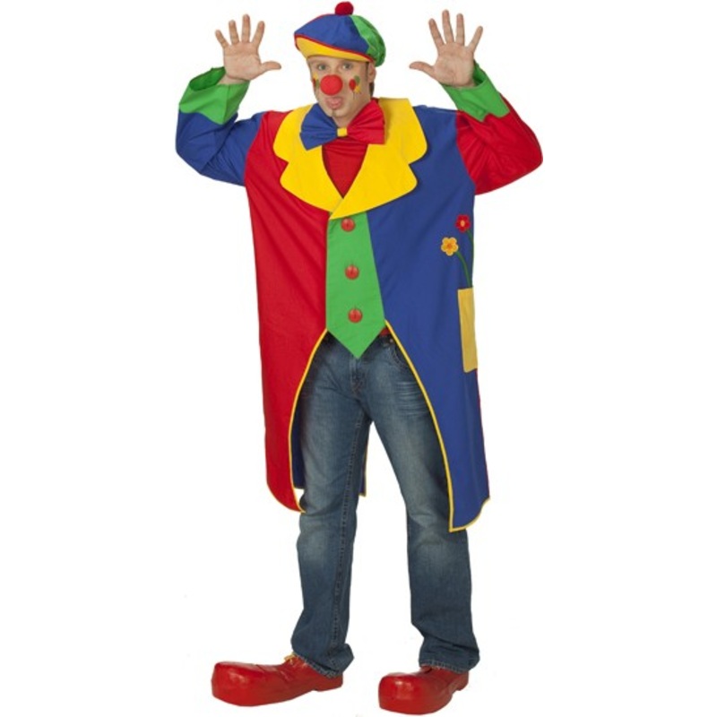 Clown coat motley unisex S