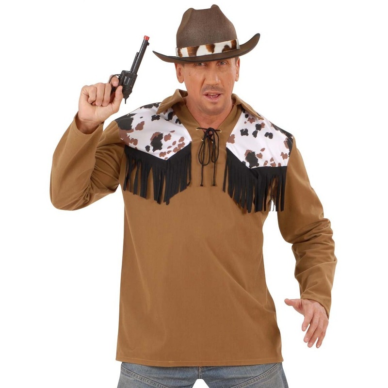 Cowboy Shirt Wild West M-L