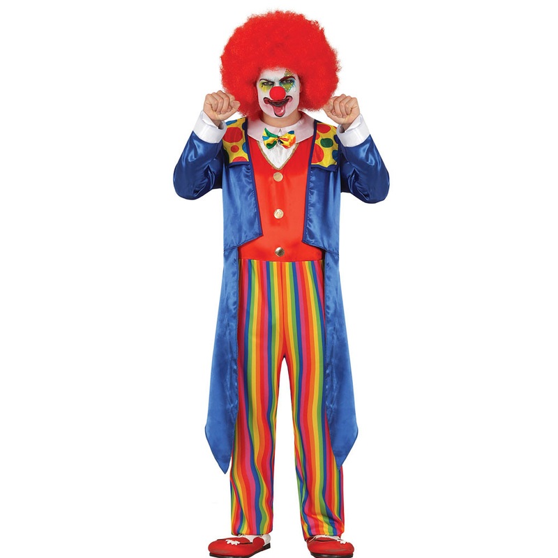 Crazy Clown Tom men's costume 46-48