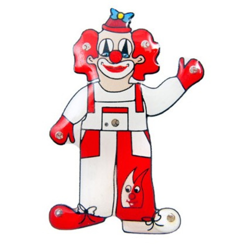 Flashing Cologne Fan Clown Pink
