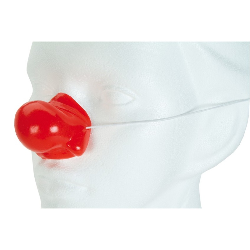 Funny clown nose made of rubber